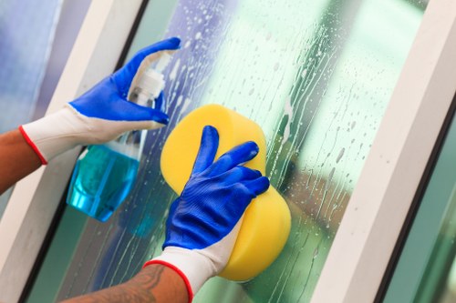 Local cleaner maintaining a Camberwell kitchen and living space