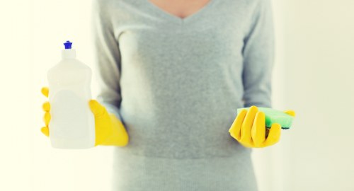 Local cleaning team preparing a property in Camberwell for new occupants