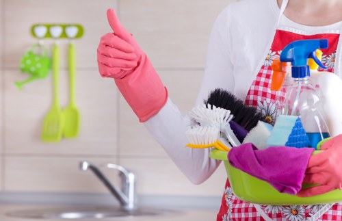 Local cleaning team in Camberwell maintaining a spotless interior