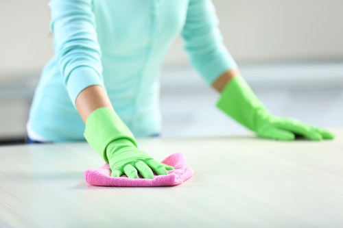 Weekly cleaning checklist for a Camberwell property