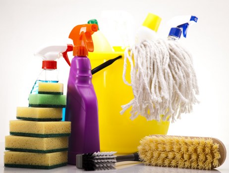 Cleaning reception desks and shared office areas in Camberwell